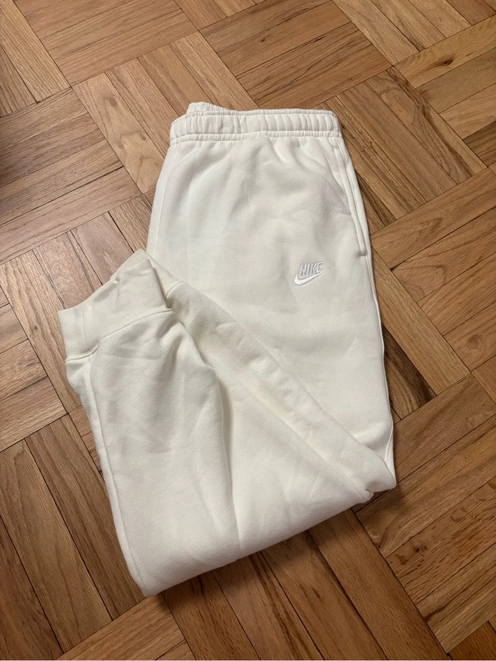 Nike NSW Club Fleece Jogger Pants BV2671-133 Sail White XXL 2XL